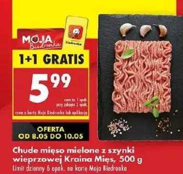 mięso mielone z szynki