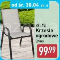 krzesło ogrodowe