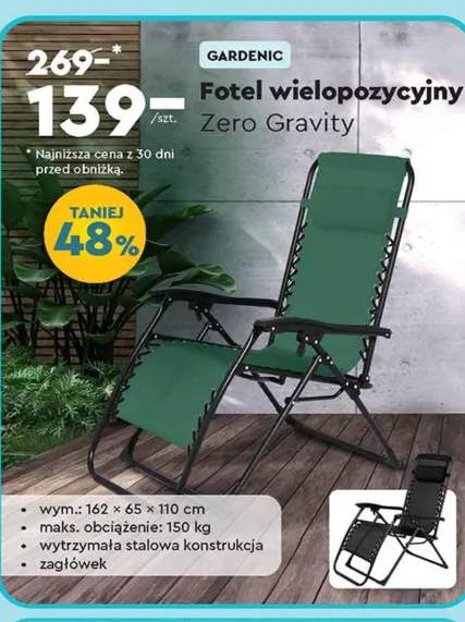 krzesło wielopozycyjne