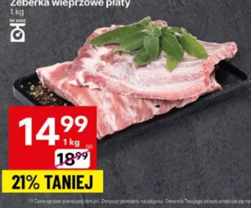 żeberka wieprzowe