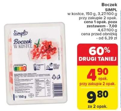 boczek w kostki