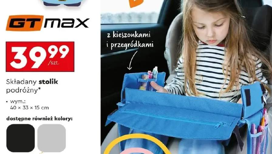 stolik podróżny dla dzieci