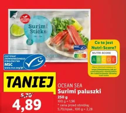 paluszki surimi