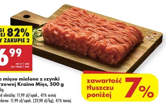 mięso mielone z szynki