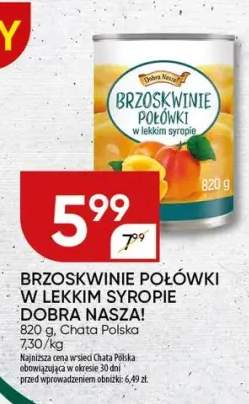brzoskwinie w syropie