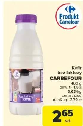 kefir bez laktozy
