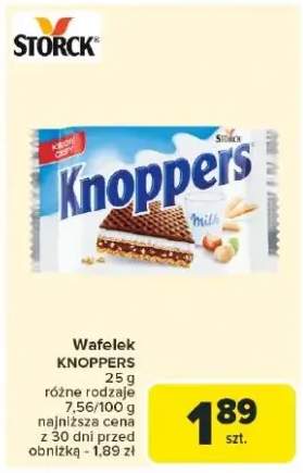 wafelki Knoppers