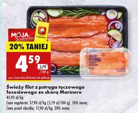 filet z pstrąga