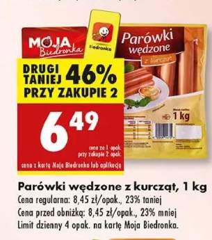 parówki wędzone