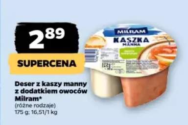 deser owoce z twarożkiem