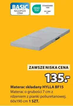 materac składany