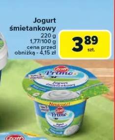 jogurt śmietanowy