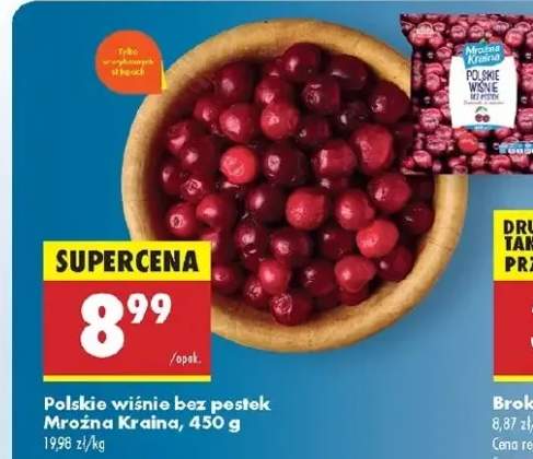 wiśnie mrożone