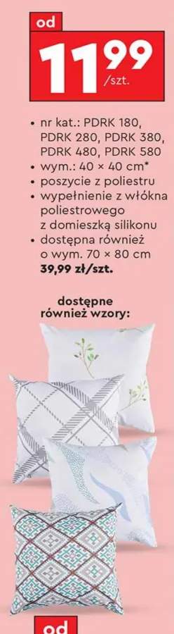poduszka z nadrukiem