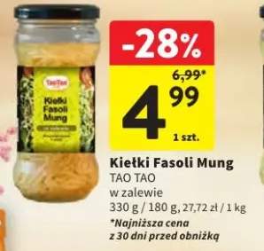 kiełki fasoli mung