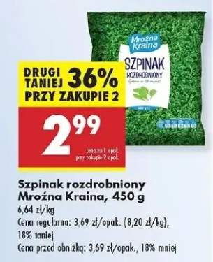 szpinak mrożony