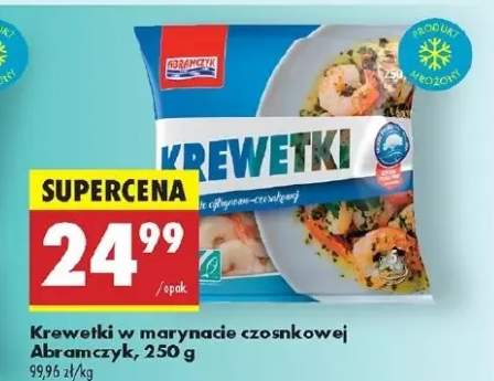 krewetki w sosie