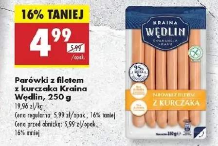 parówki z kurczaka