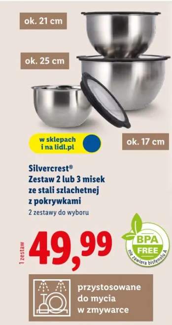 zestaw misek