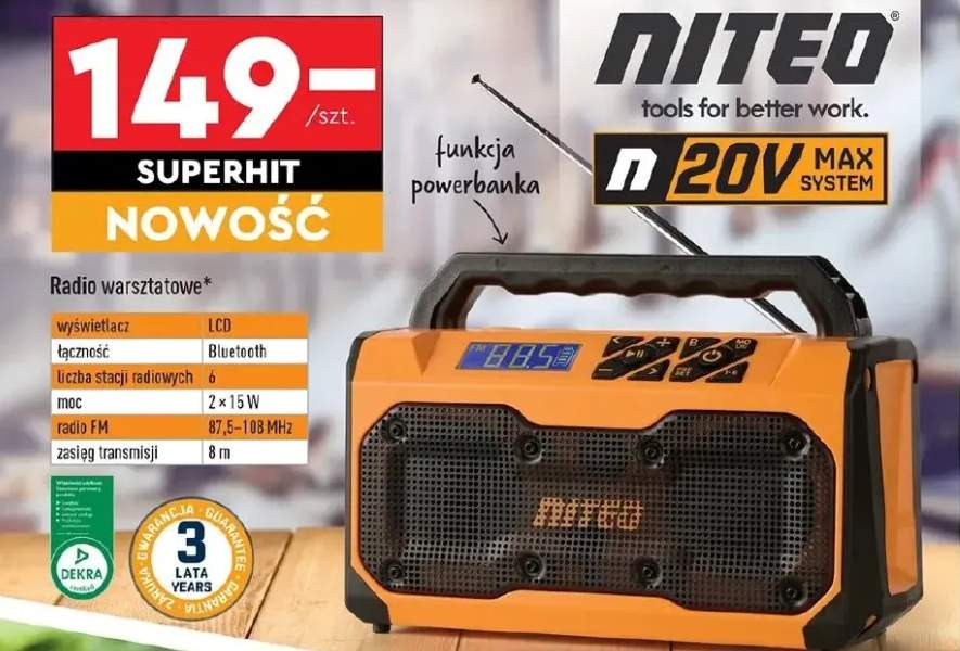radio budowlane
