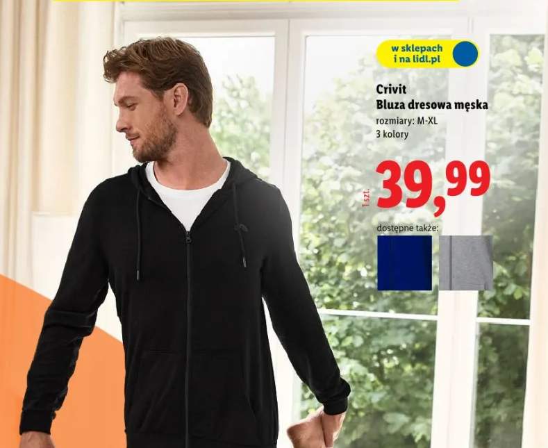 bluza dresowa męska