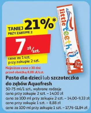pasta do zębów dla dzieci