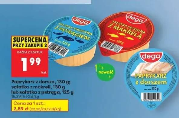 sałatka z pstrągiem