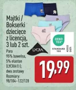 majtki dziecięce