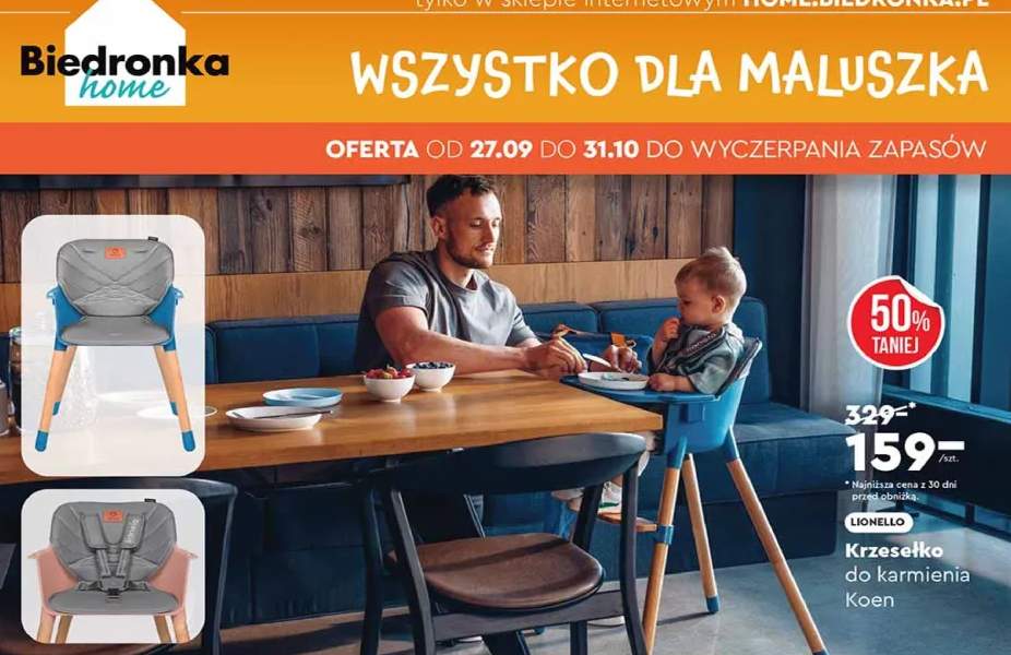 krzesło do karmienia