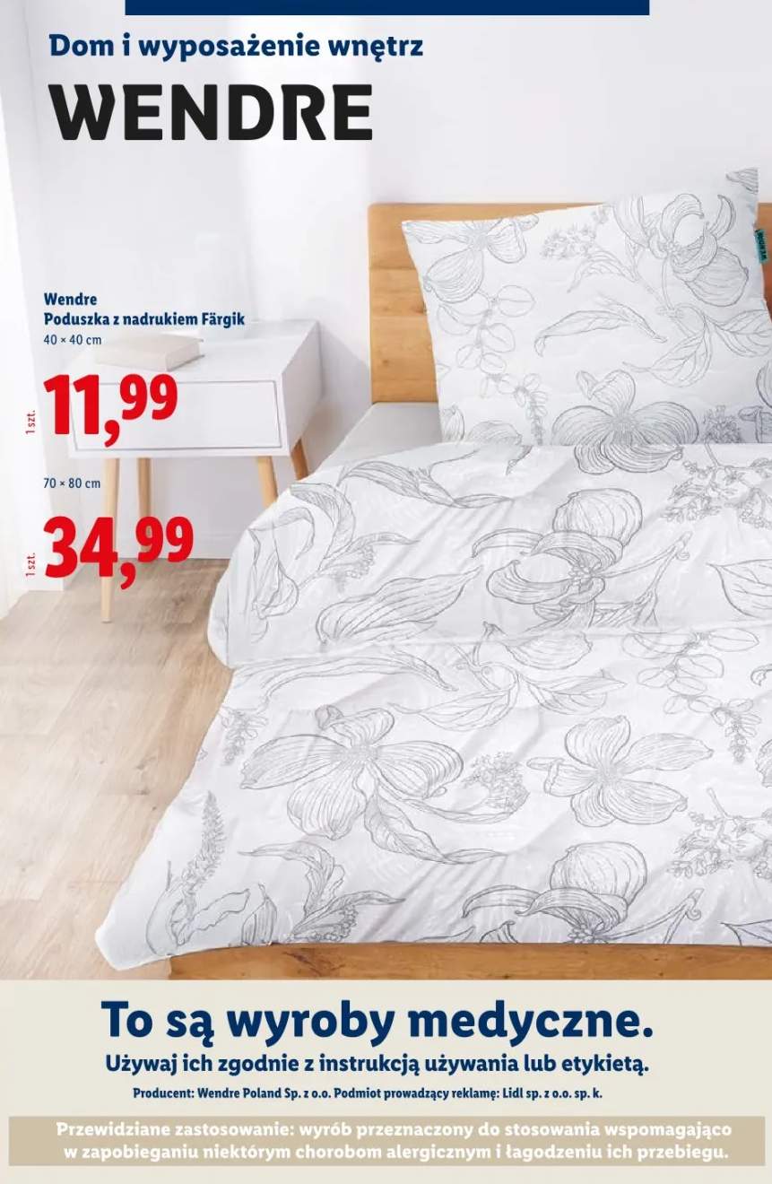 poduszka z nadrukiem