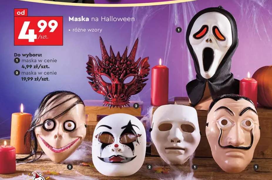 maska Halloween