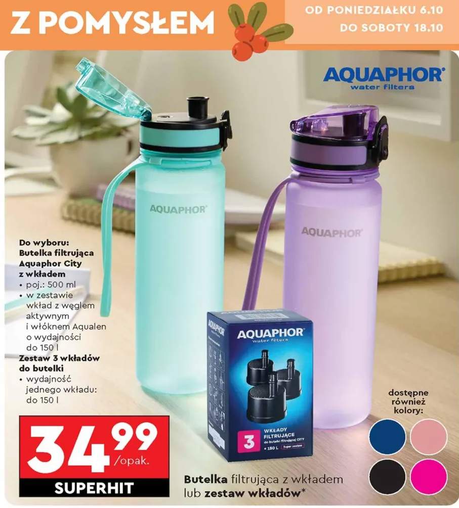 butelka filtrująca