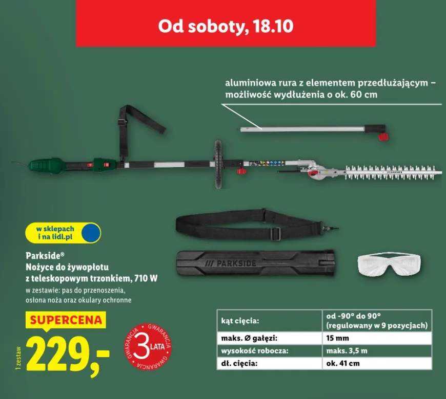 nożyce do żywopłotu