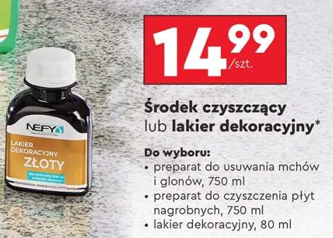 środek do czyszczenia nagrobków
