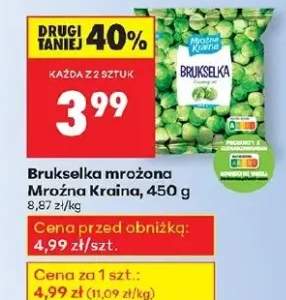 brukselka mrożona