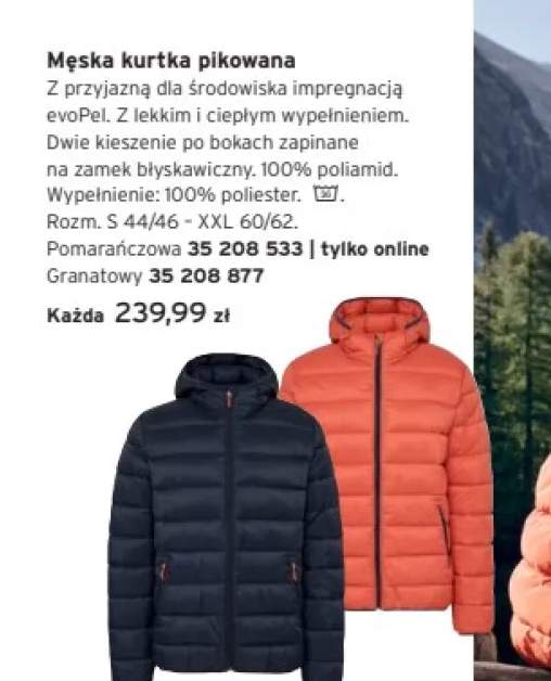 kurtka pikowana męska