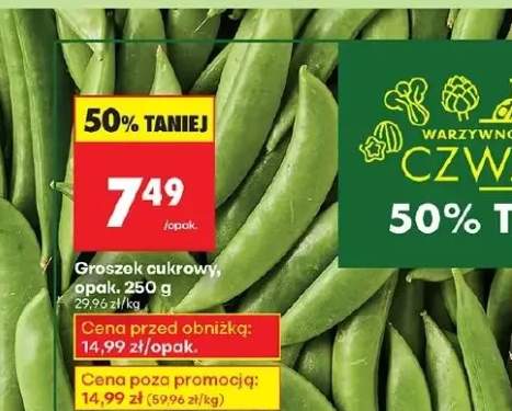 groszek cukrowy