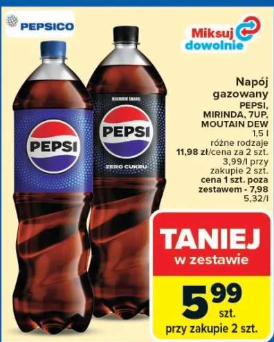 napój gazowany