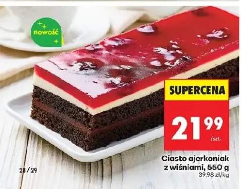 ciasto z wiśniami