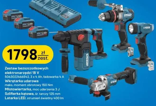 zestaw elektronarzędzi