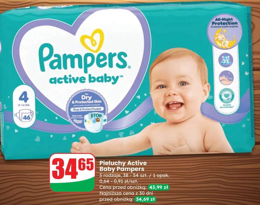 pieluszki Pampers