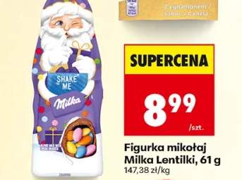 mikołaj z czekolady