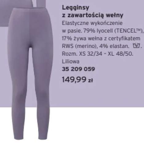 legginsy termoaktywne