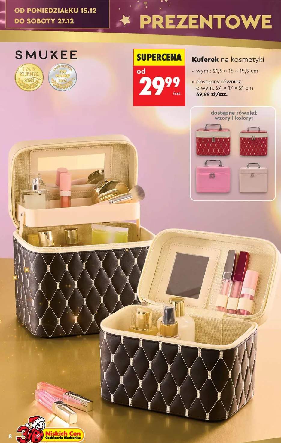 kuferek do makijażu