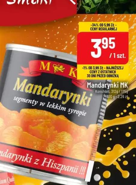 mandarynki w puszcze