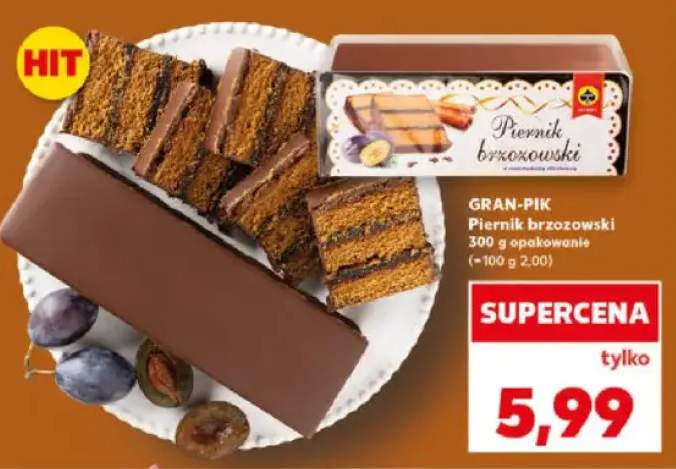 piernik w czekoladzie