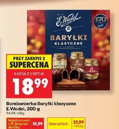 baryłki czekoladowe