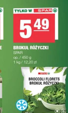 brokuł mrożony