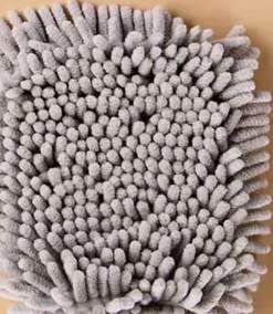 rękawica z mikrofibry