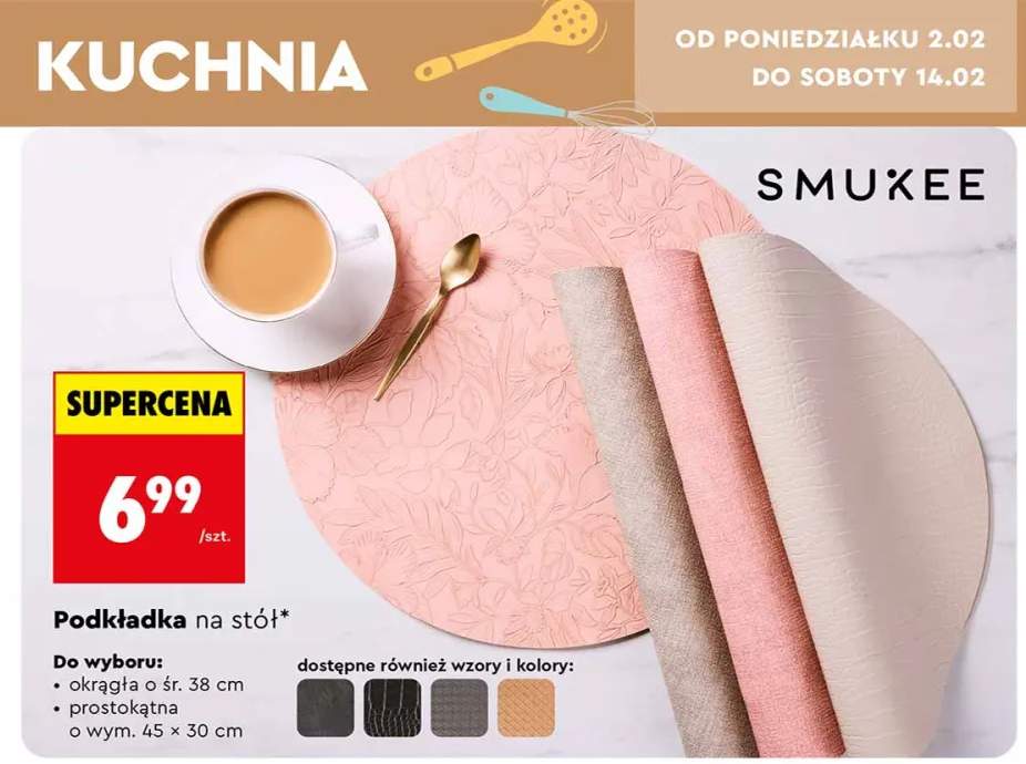 podkładka pod talerze